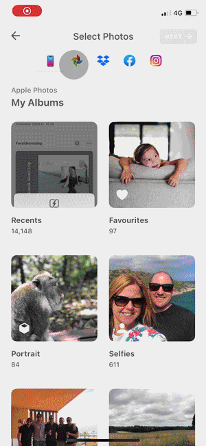 KB-Getting-Started-Select-photos-from-apps-EN.gif