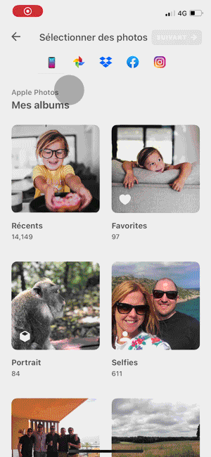 KB-Getting-Started-Select-photos-from-apps-FR.gif